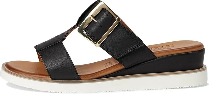 Spring Step Seaport Women's Sandals Black : EU 39 (US Women's 8.5) M, Leather/Rubber - Image 6