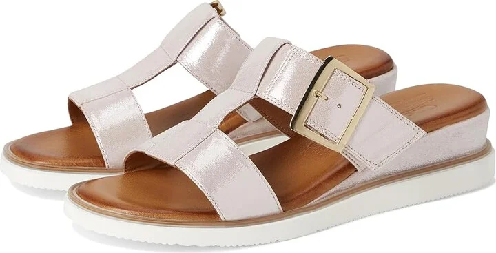 Spring Step Seaport Women's Sandals Pink Metallic : EU 41 (US Women's 9.5-10) M, Leather/Rubber