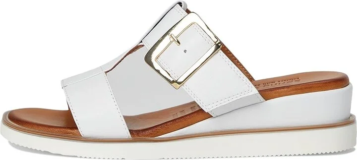 Spring Step Seaport Women's Sandals White : EU 40 (US Women's 9) M, Leather/Rubber - Image 6