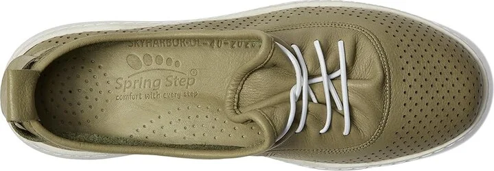 Spring Step Skyharbor Women's Work Lace-up Boots Olive Green : EU 41 (US Women's 9.5-10) M, Leather - Image 2