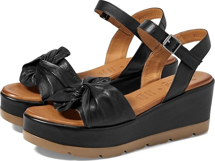 Spring Step Wakefield Women's Sandals Black : EU 42 (US Women's 10.5-11) M, Leather