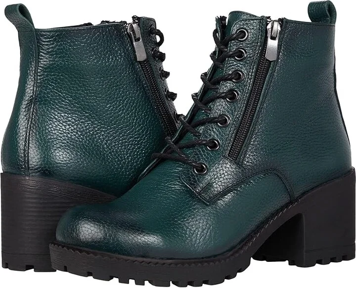 Spring Step Yaritza Women's Shoes Dark Green : EU 36 (US Women's 5.5-6) M, Leather