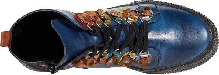 Spring Step Yeba Women's Shoes Blue : EU 36 (US Women's 5.5-6) M, Leather - Image 2