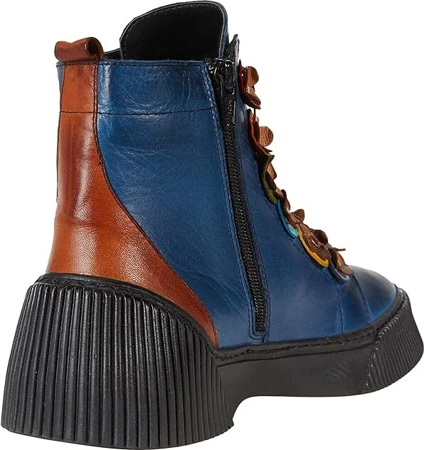 Spring Step Yeba Women's Shoes Blue : EU 36 (US Women's 5.5-6) M, Leather - Image 4