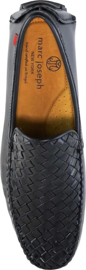 Spring Street Woven Leather Driving Loafer - Image 3