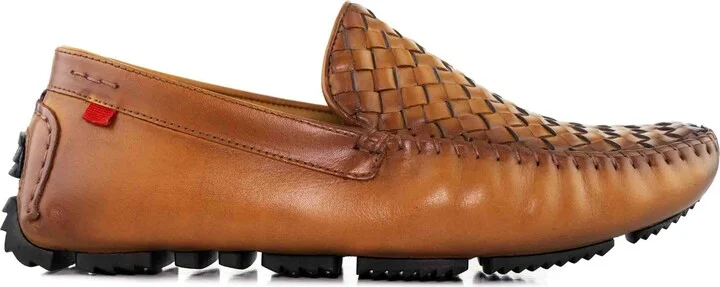Spring Street Woven Leather Driving Loafer - Image 7