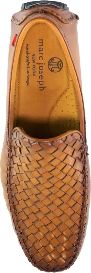 Spring Street Woven Leather Driving Loafer - Image 8
