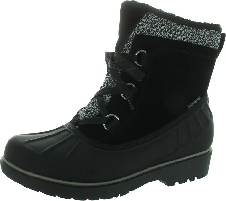 Springer Womens Faux Fur Lined Suede Winter & Snow Boots