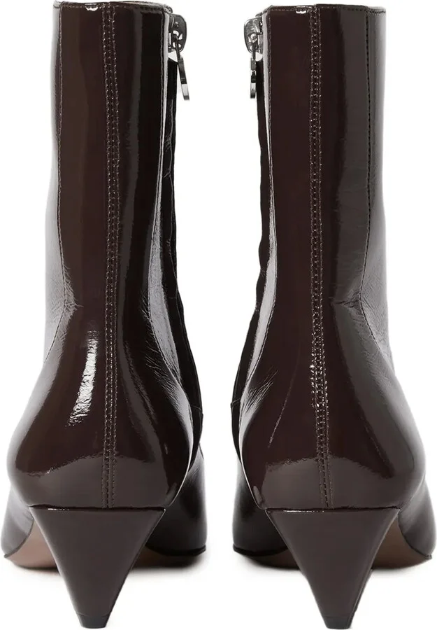 Spur heeled ankle boots - Image 3