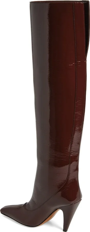 Spur Patent Tall Boot - Image 2