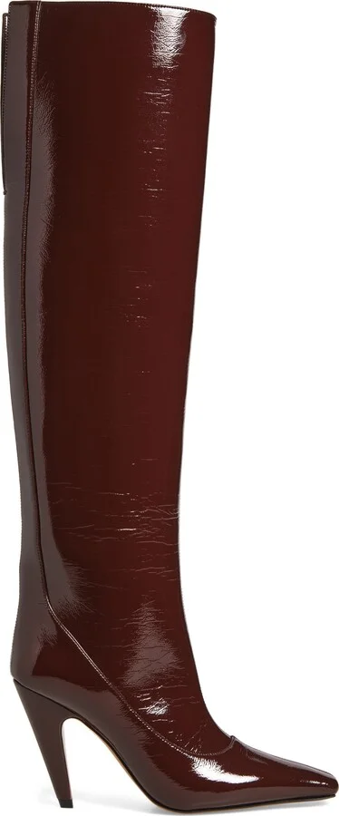 Spur Patent Tall Boot - Image 3