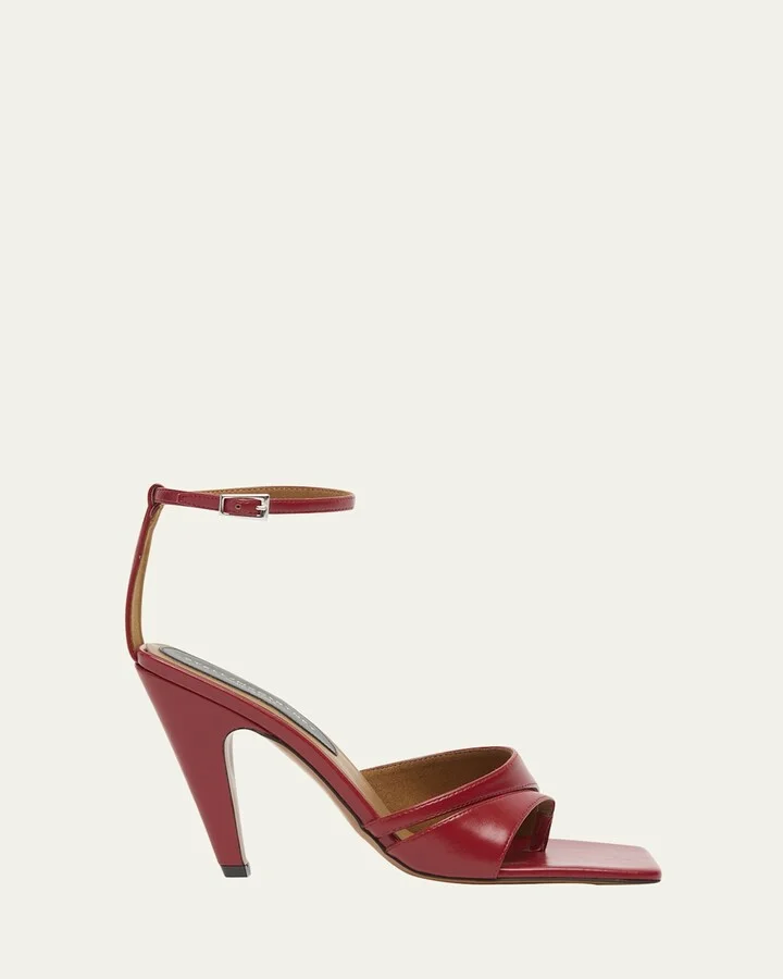 Spur Vegan Ankle-Strap Sandals
