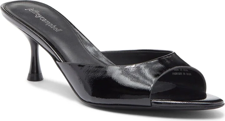 Black Crinkle Patent
