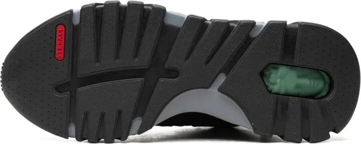 Squalo "Black/Fluorescent Green" sneakers - Image 4