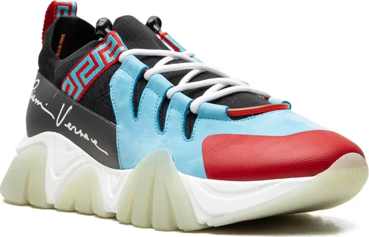 Squalo "Light Blue/Red" sneakers - Image 2