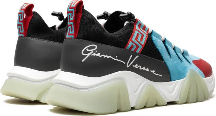 Squalo "Light Blue/Red" sneakers - Image 3