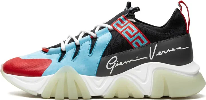 Squalo "Light Blue/Red" sneakers - Image 5