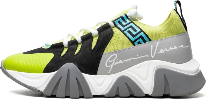 Squalo "Neon Green/Black/Aqua" sneakers - Image 5