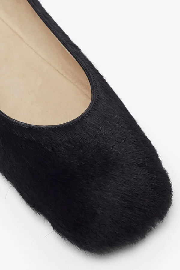 Square black ballet flats - Image 5