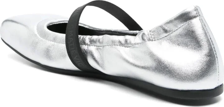 Square Closed Ballet Flats - Image 3