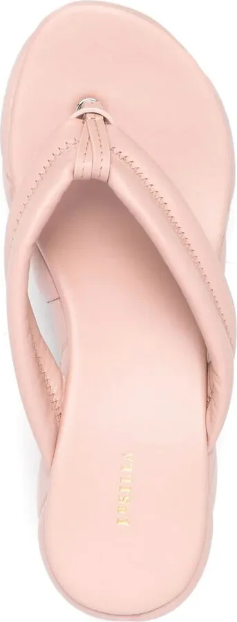 Square quilted platform sandals - Image 4