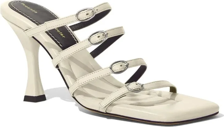 Square strappy 90mm sandals - Image 2