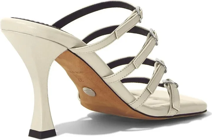 Square strappy 90mm sandals - Image 3