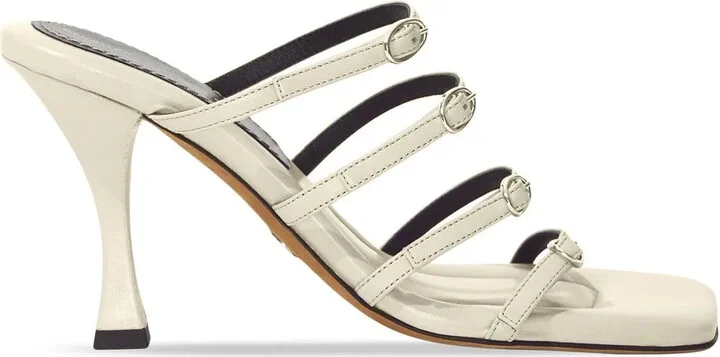 Square strappy 90mm sandals