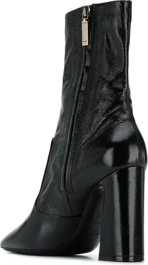 Square Toe 100mm Ankle Boot - Image 3