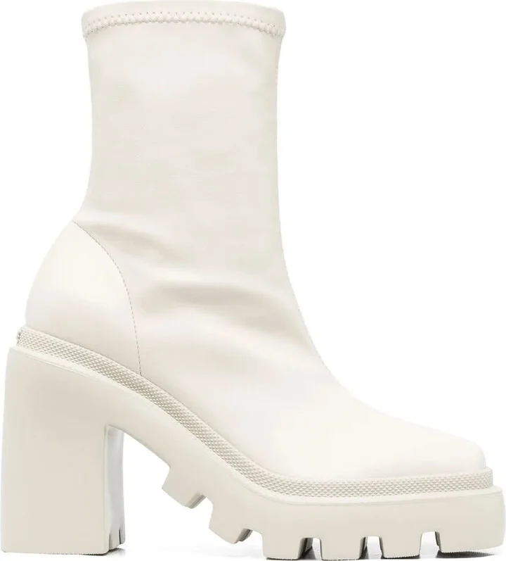 Square-Toe 110mm Boots