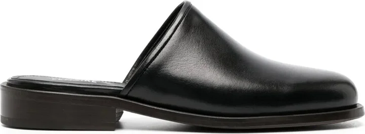 Square-Toe 35mm Mules