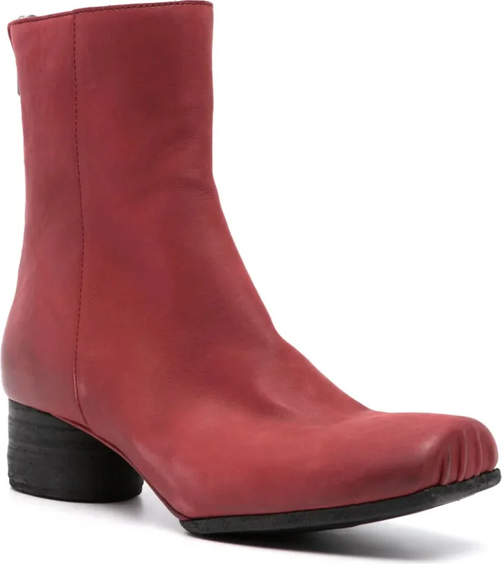 Square-Toe 40mm Ankle Boots - Image 2
