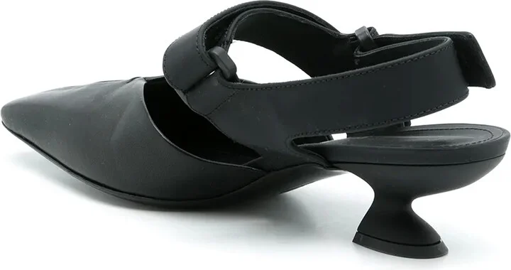 Square-Toe 45mm Pumps - Image 3