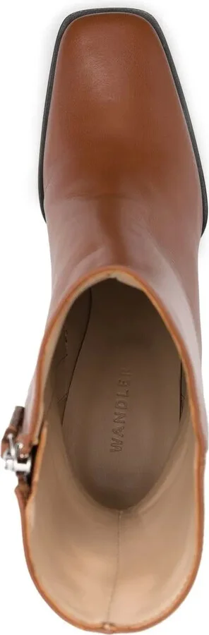 Square-Toe 90mm Ankle Boots - Image 4