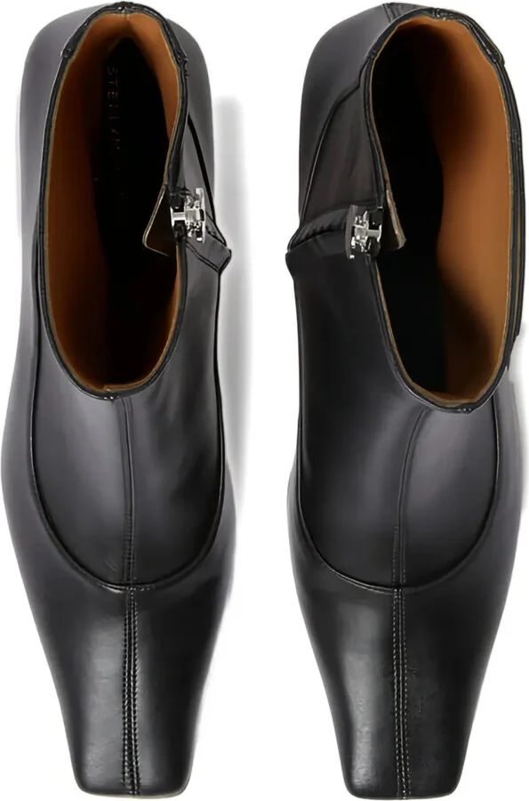 Square-Toe Ankle Boots - Image 3