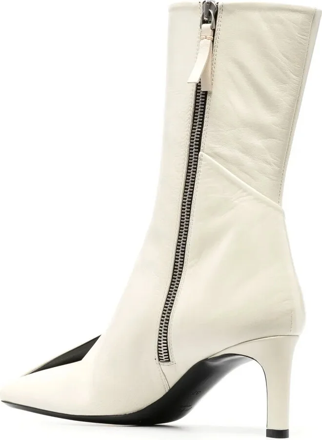 Square-Toe Ankle Boots - Image 3