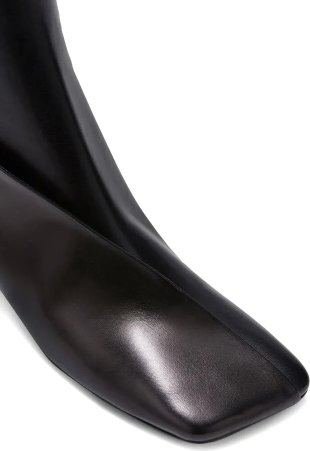 Square-Toe Ankle Boots - Image 5