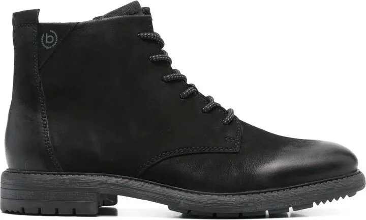 Square-Toe Ankle Boots