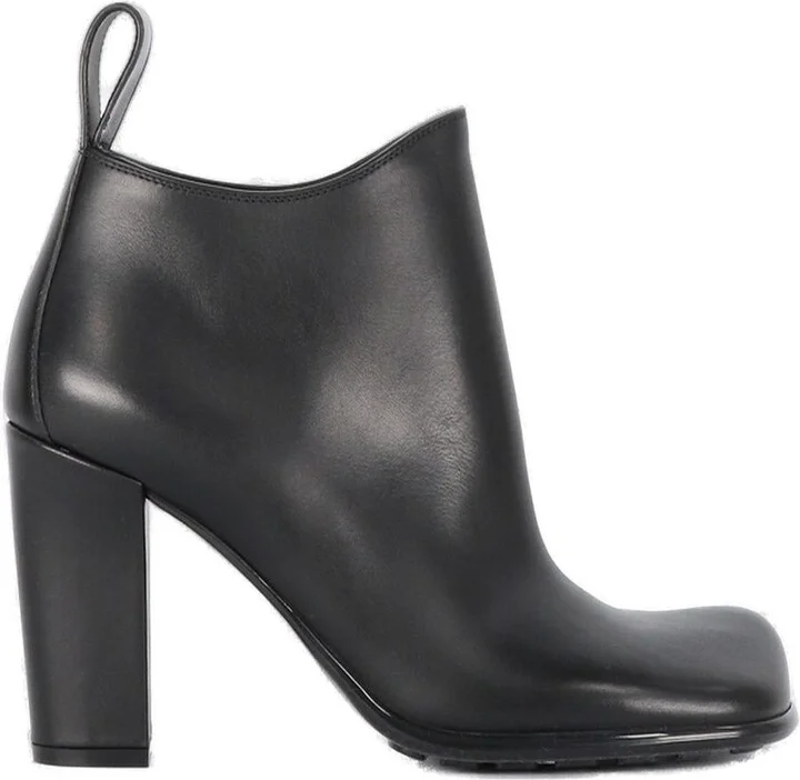 Square Toe Ankle Boots