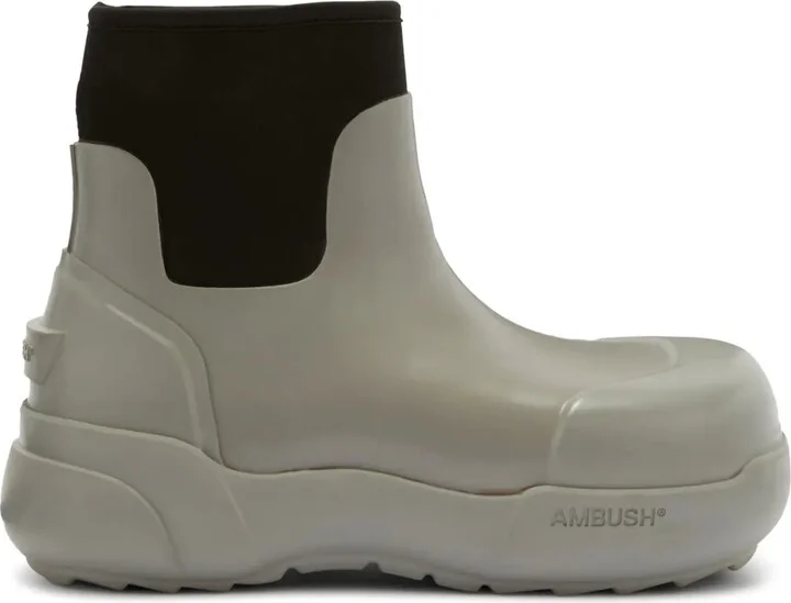 Square-Toe Ankle Boots