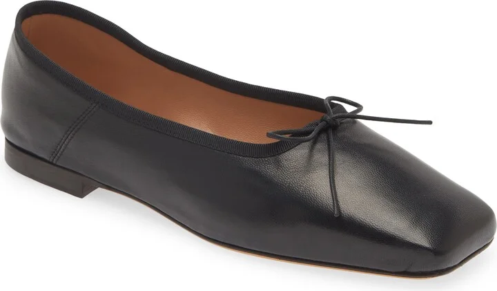 Square Toe Ballerina Flat