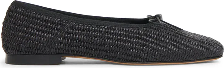 Square-Toe Ballerina Flats