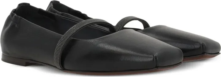 Square-Toe Ballerina Shoes - Image 2