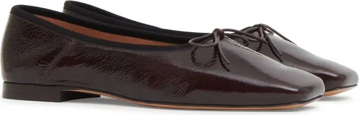 Square Toe Ballerina Shoes - Image 2
