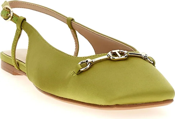 Square-Toe Ballerina Shoes - Image 2