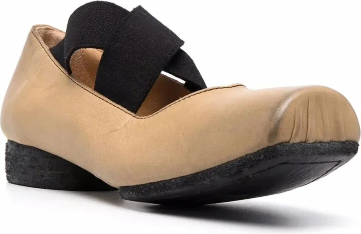 Square-Toe Ballerina Shoes - Image 2