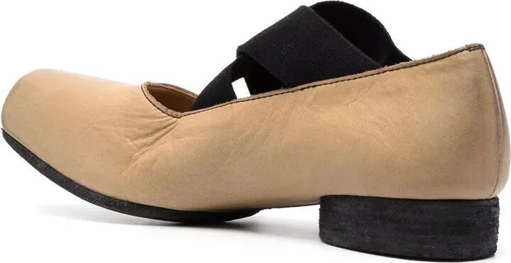 Square-Toe Ballerina Shoes - Image 3