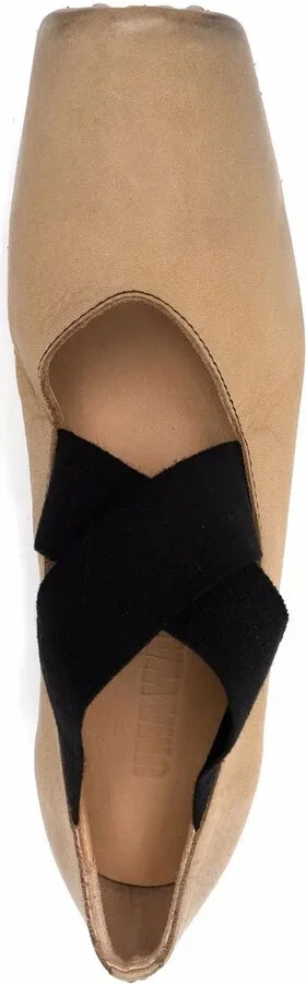 Square-Toe Ballerina Shoes - Image 4