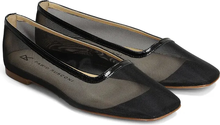 Square-Toe Ballet Flats - Image 2