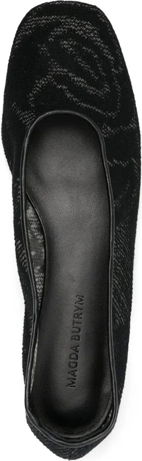 Square-Toe Ballet Flats - Image 4